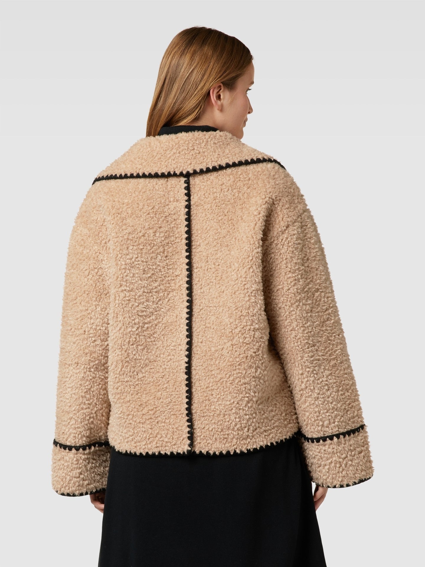 Veste Sherpa Contrastée