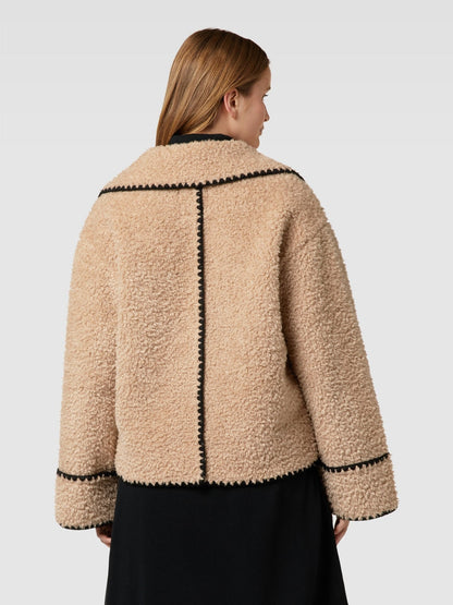 Veste Sherpa Contrastée